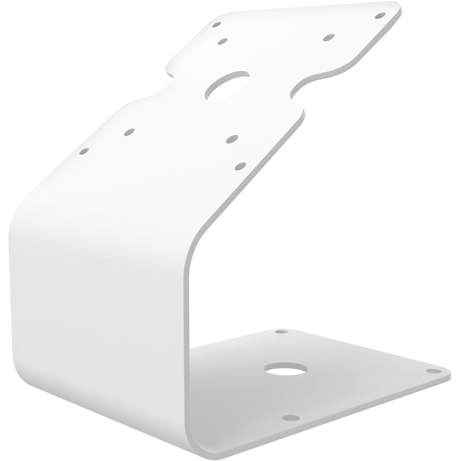 CTA Digital VESA Compatible Curved Stand & Wall Mount Add-On (White)