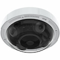 AXIS P3738-PLE 32 Megapixel Outdoor 4K Network Camera - Colour - Dome - White - TAA Compliant
