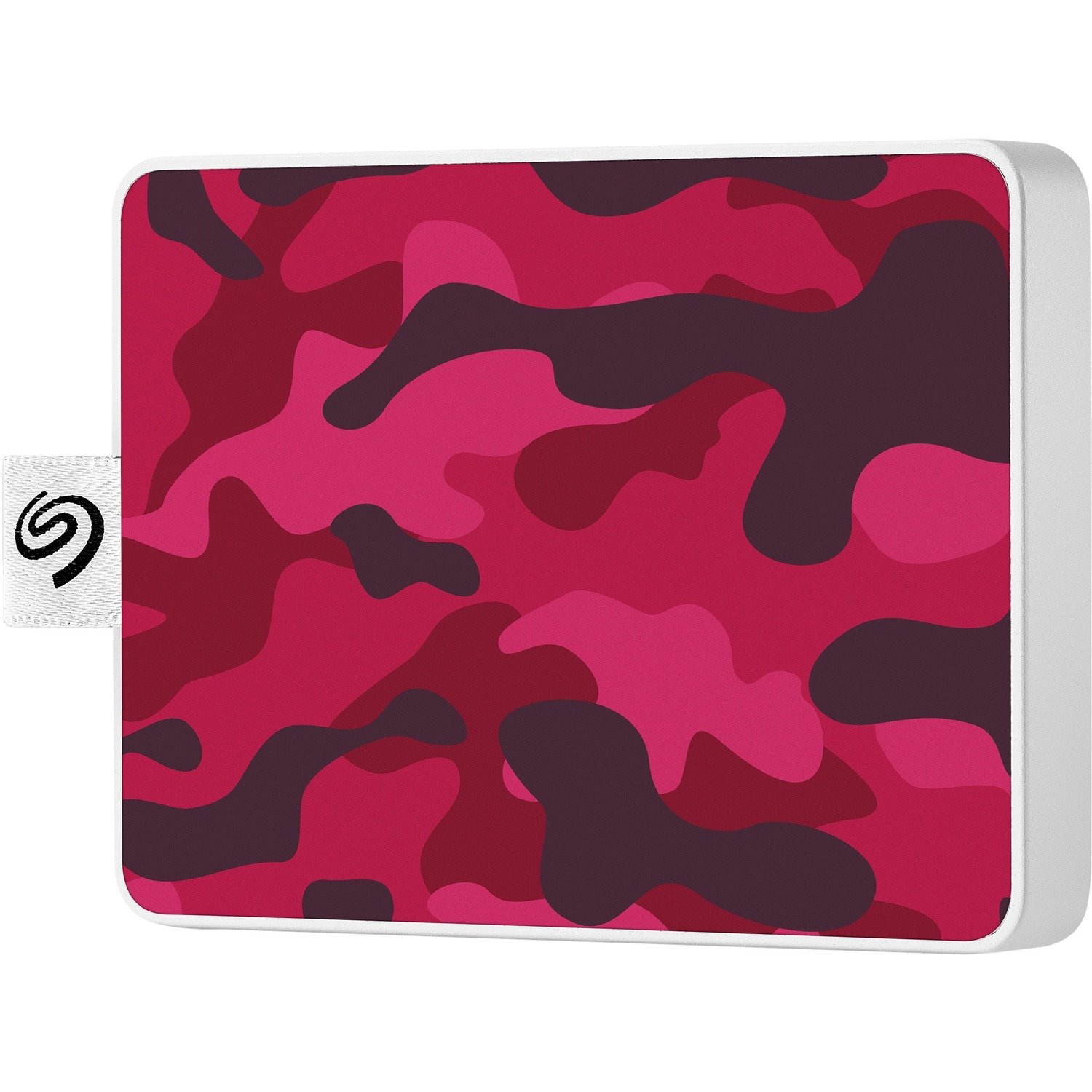 Seagate One Touch STJE500405 500 GB Portable Solid State Drive - External - Camo Red