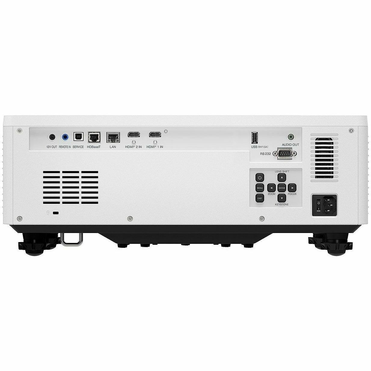 Sharp XP-P601Q-W DLP Projector - 16:9 - Floor Mountable, Ceiling Mountable