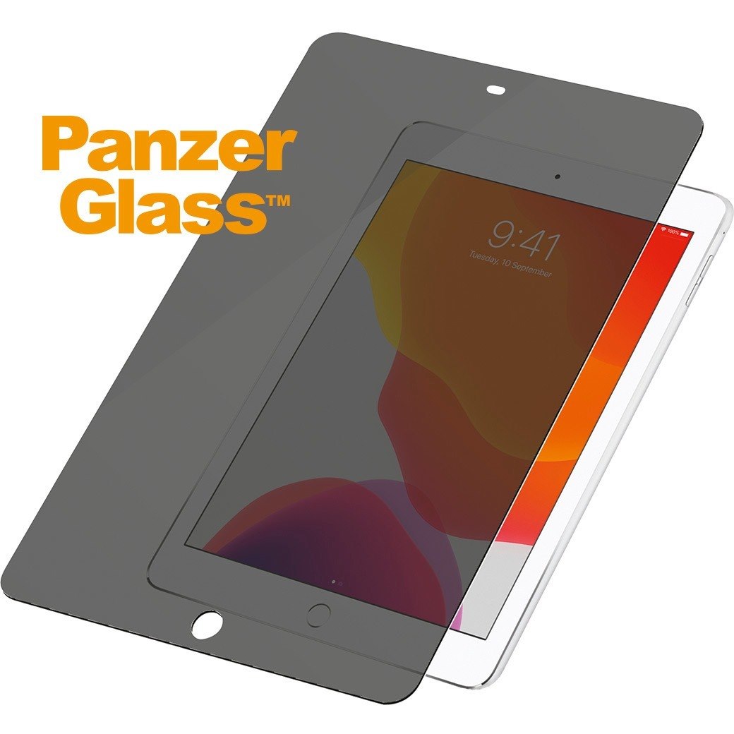 PanzerGlass Original Tempered Glass, Silicone Anti-glare Privacy Screen Protector