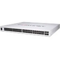 Fortinet FS-448E-FPOE 48 Ports Ethernet Switch - Gigabit Ethernet, 10 Gigabit Ethernet - 1000Base-T, 10GBase-X