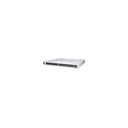 Fortinet FS-448E-FPOE 48 Ports Ethernet Switch - Gigabit Ethernet, 10 Gigabit Ethernet - 1000Base-T, 10GBase-X