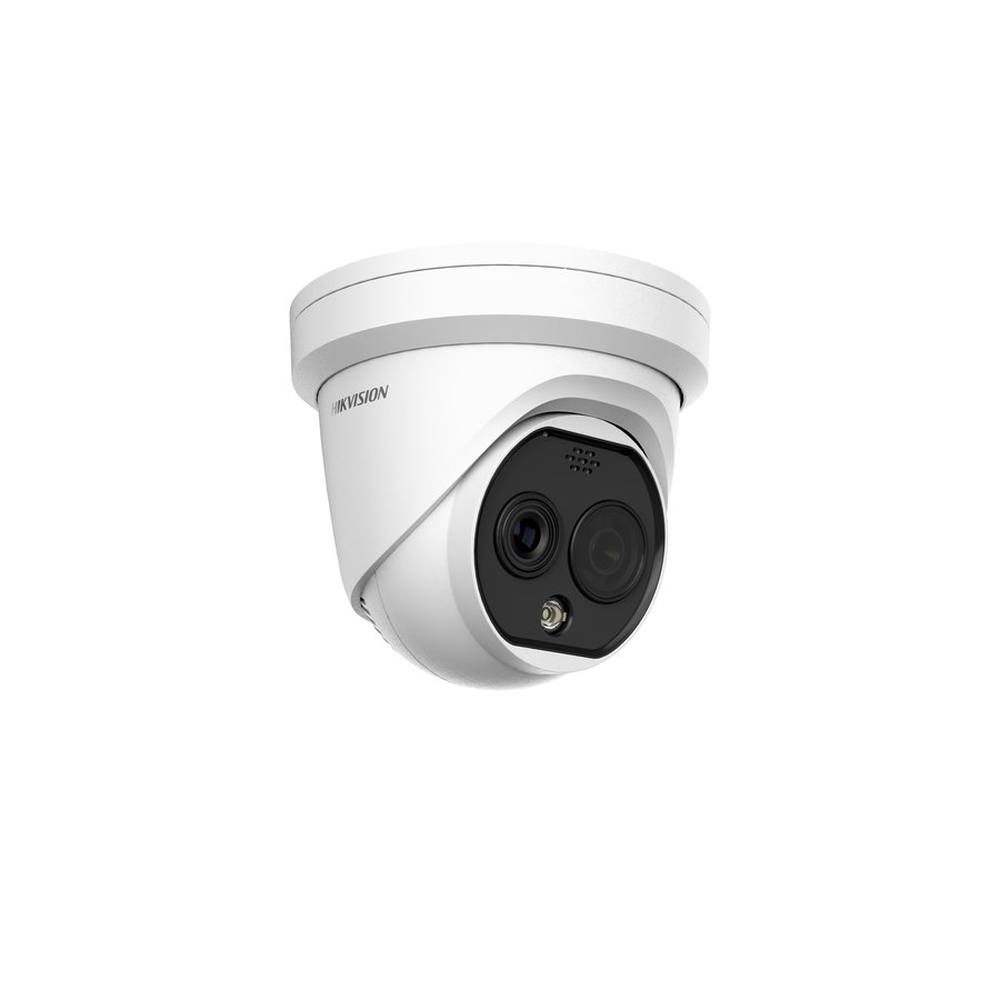 Hikvision HeatPro DS-2TD1228T-3/QA Network Camera - Color - Turret