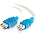 C2G 16.4ft USB Extension Cable - Active USB A to USB A Extension Cable - USB 2.0 - M/F