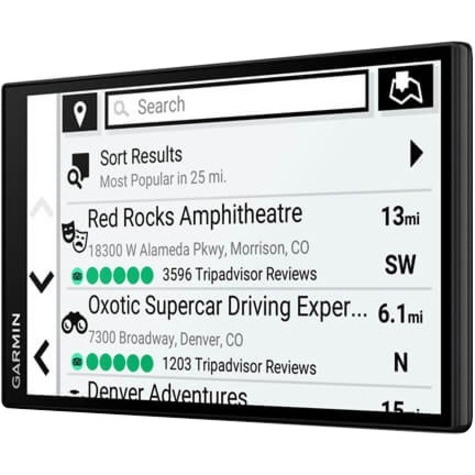Garmin DriveSmart 76 Automobile Portable GPS Navigator - Portable, Mountable