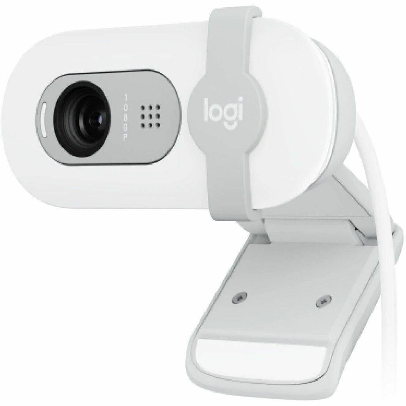 Logitech BRIO 100 Webcam - 2 Megapixel - 30 fps - Off White - USB Type A