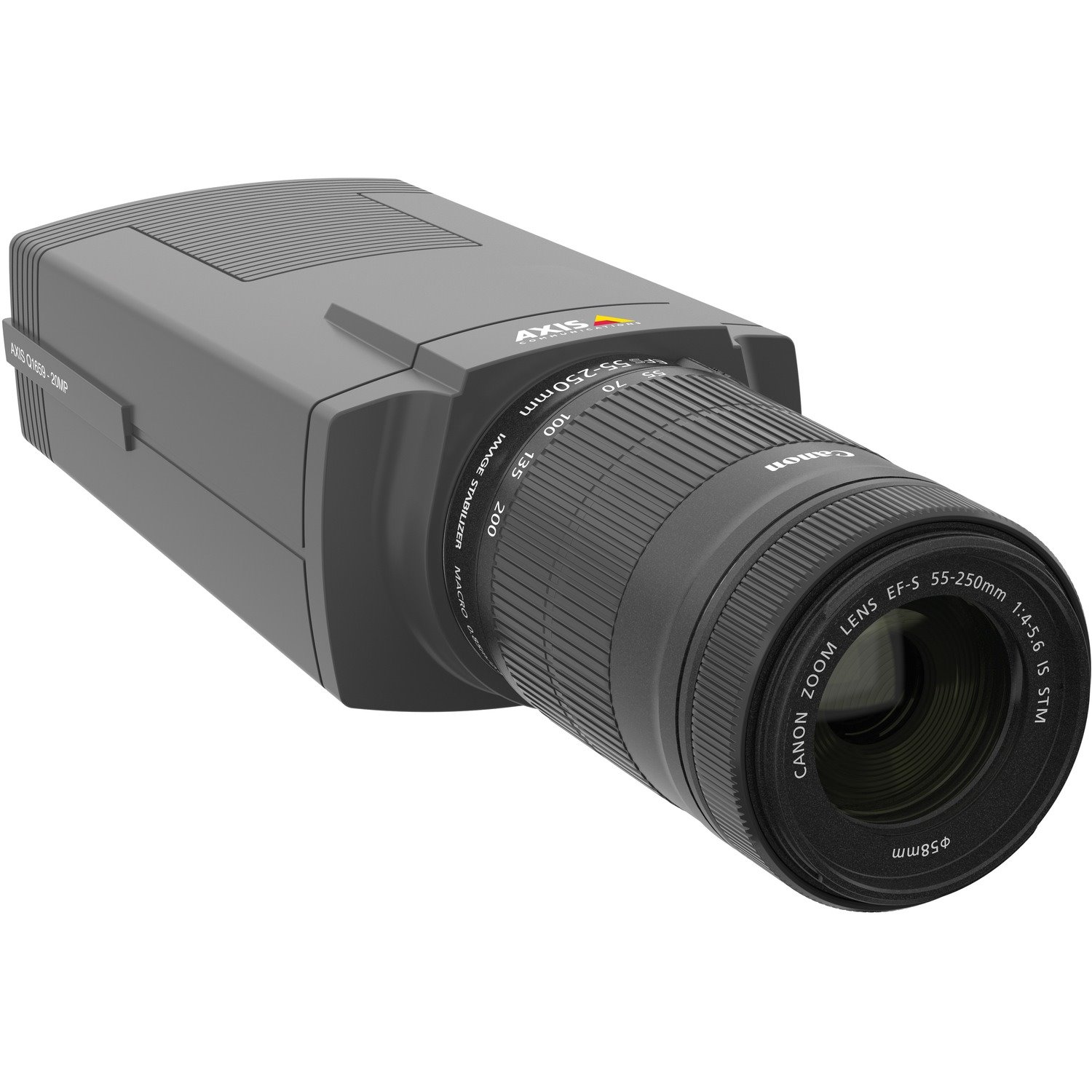 AXIS Q1659 20 Megapixel Indoor Network Camera - Color - Box - Black - TAA Compliant