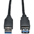 Eaton Tripp Lite Series USB 3.0 SuperSpeed Extension Cable (A M/F), Black, 6 ft. (1.83 m)