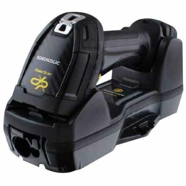 Datalogic PowerScan PM9600-DDPX Rugged Manufacturing, Industrial, Inventory Handheld Barcode Scanner Kit - Wireless Connectivity - Black - Serial Cable Included