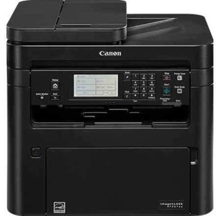 Canon imageCLASS MF MF267dw Wireless Laser Multifunction Printer-Monochrome-Copier/Fax/Scanner-30 ppm Mono Print-600x600 Print-Automatic Duplex Print-251 sheets Input-Color Scanner-600 Optical Scan-Monochrome Fax- Ethernet-Wireless LAN-Apple AirPrint