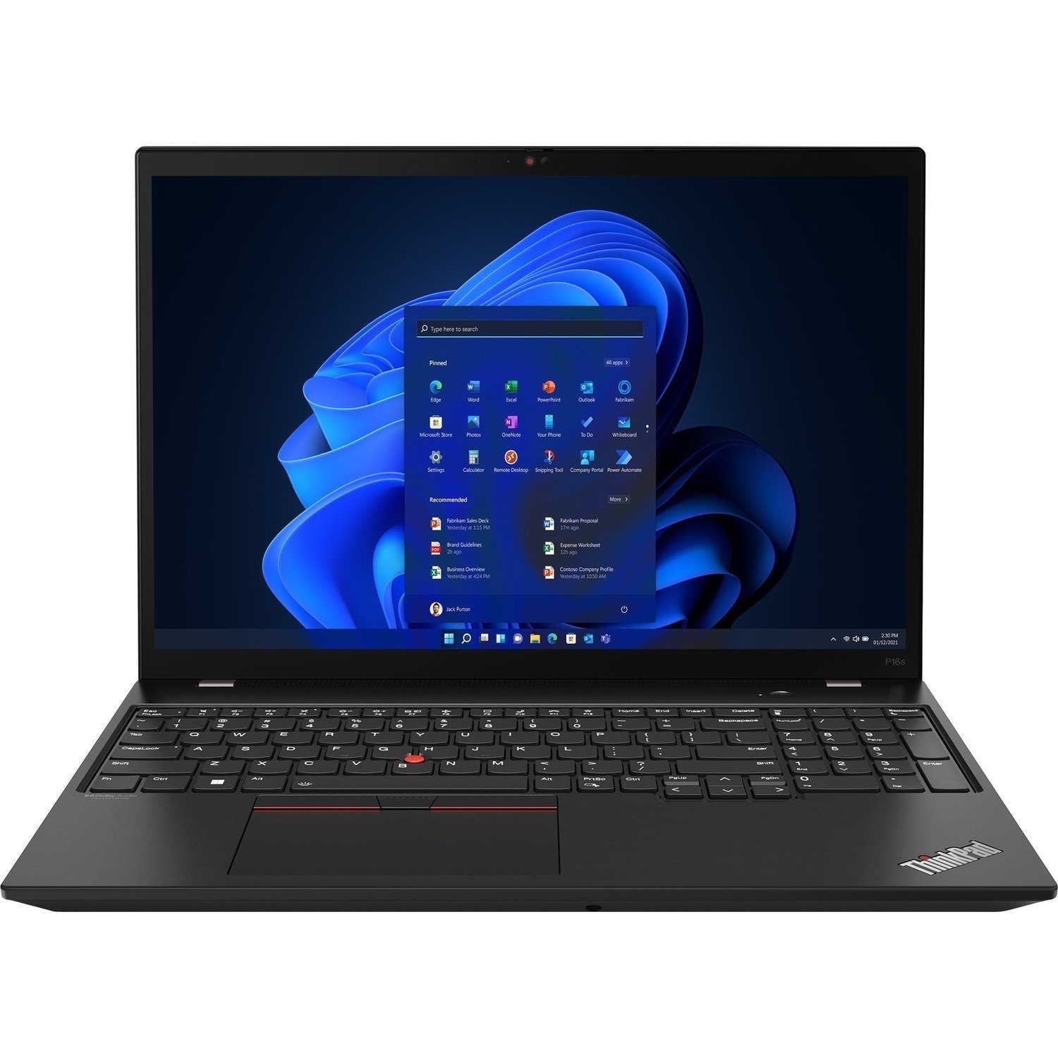 Lenovo ThinkPad P16s Gen 2 21HK001SUS 16" Mobile Workstation - WUXGA - Intel Core i7 13th Gen i7-1360P - 32 GB - 1 TB SSD - English Keyboard - Villi Black