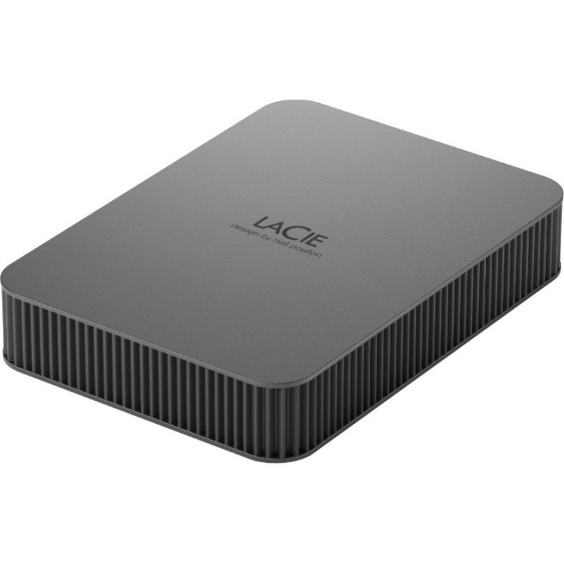 LaCie Mobile Drive Secure STLR5000400 5 TB Portable Hard Drive - 2.5" External - Space Gray