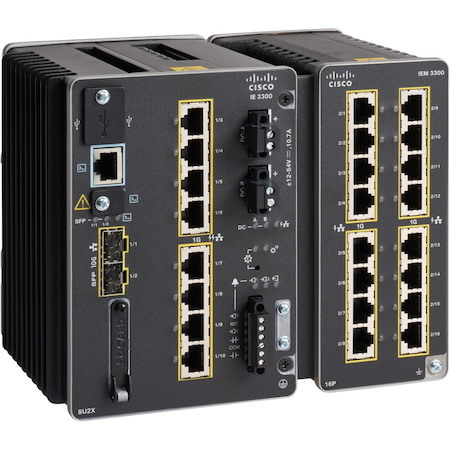 Cisco Catalyst IE3300 IE-3300-8U2X 8 Ports Manageable Ethernet Switch - Gigabit Ethernet, 10 Gigabit Ethernet - 10/100/1000Base-T, 10GBase-X