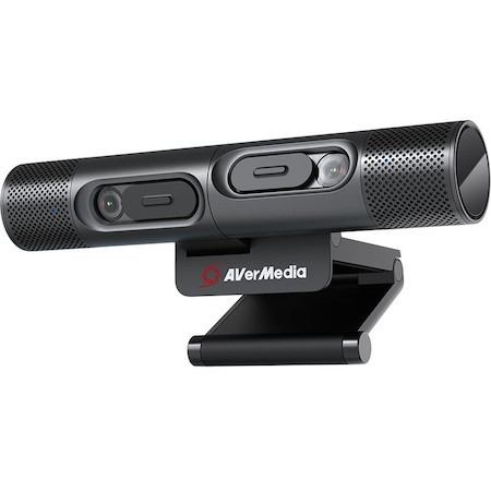 AVerMedia DualCam PW313D Video Conferencing Camera - 5 Megapixel - 30 fps - Black - USB 2.0 - 1 Pack(s) - TAA and NDAA Compliant