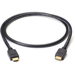 Black Box High-Speed HDMI Cable with Ethernet - Male/Male, 3-m (9.8ft.)