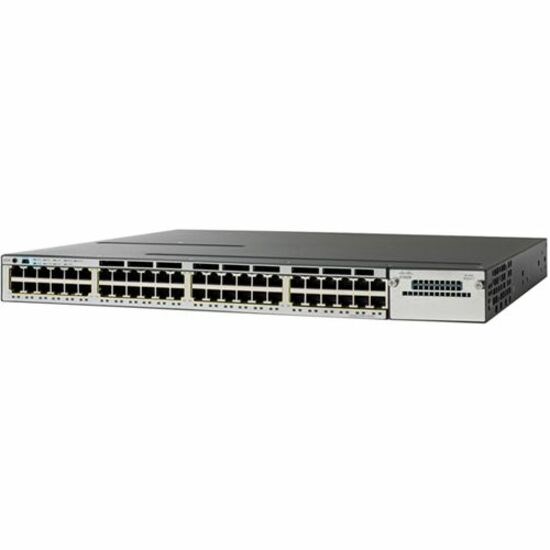 Cisco-IMSourcing Catalyst 3750X-48PF-S Stackable Layer 3 Switch