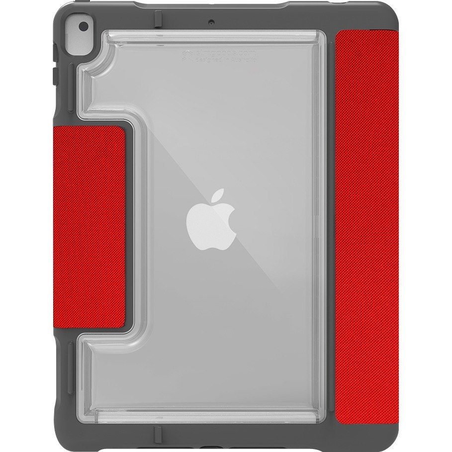 STM Goods Dux Plus Duo Carrying Case for 25.9 cm (10.2") Apple iPad (7th Generation), iPad (8th Generation), iPad (9th Generation) Tablet - Red