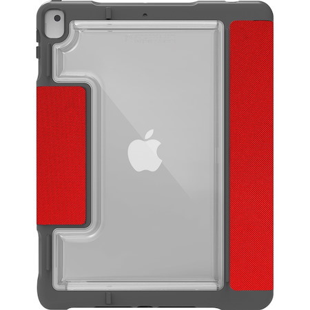 STM Goods Dux Plus Duo Carrying Case for 25.9 cm (10.2") Apple iPad (7th Generation) Tablet - Red
