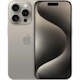 Apple iPhone 15 Pro 128 GB Smartphone - 6.1" OLED 2556 x 1179 - Hexa-core (A17 ProDual-core (2 Core) 3.78 GHz + A17 Pro Quad-core (4 Core) - 8 GB RAM - iOS 17 - 5G - Natural Titanium