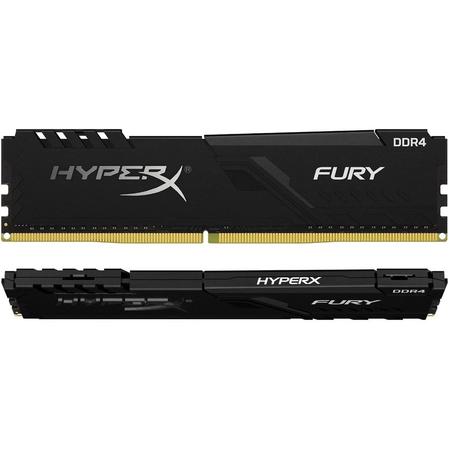 HyperX Fury RAM Module - 8 GB (2 x 4GB) - DDR4-2666/PC4-21333 DDR4 SDRAM - 2666 MHz - CL16 - 1.20 V