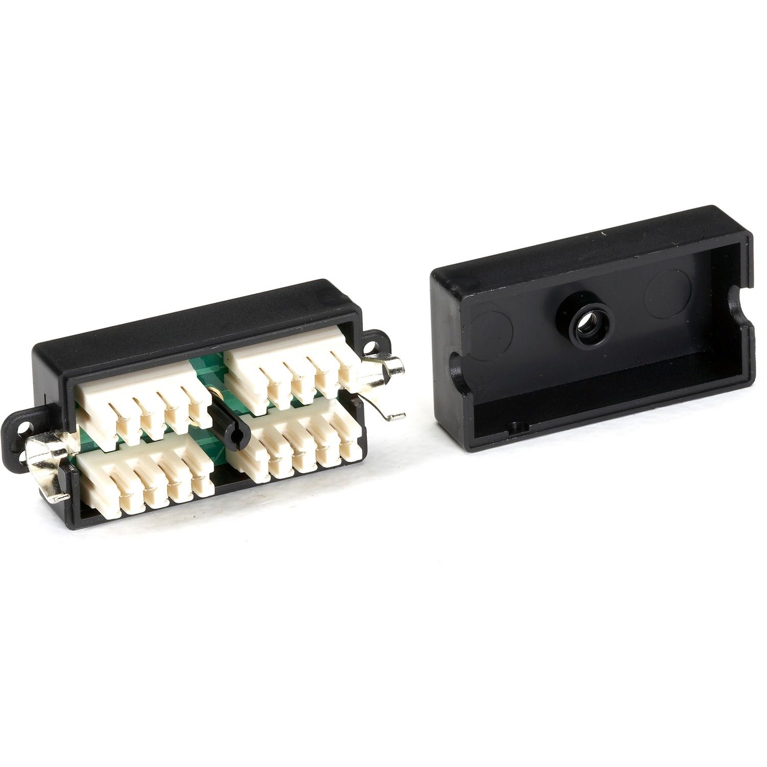 Black Box CAT5e Hard-Wire Coupler - Shielded