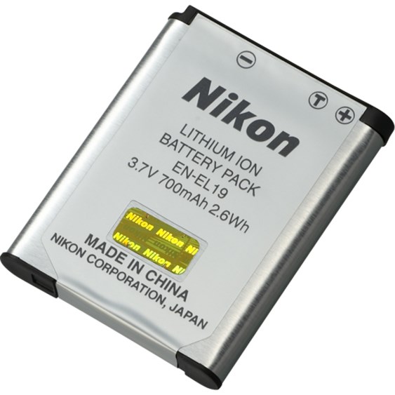 Nikon EN-EL19 Battery - Lithium Ion (Li-Ion) - 1