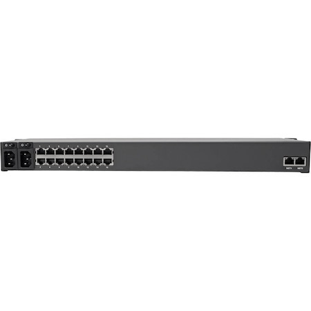 Tripp Lite by Eaton 16-Port Console Server, USB Ports (2) - Dual GbE NIC, 4 Gb Flash, Desktop/1U Rack, TAA