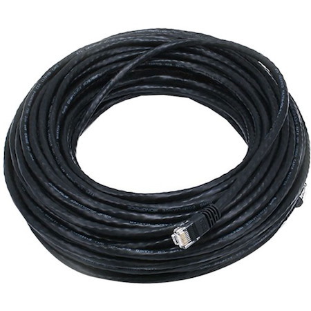 Monoprice Cat6 24AWG UTP Ethernet Network Patch Cable, 75ft Black
