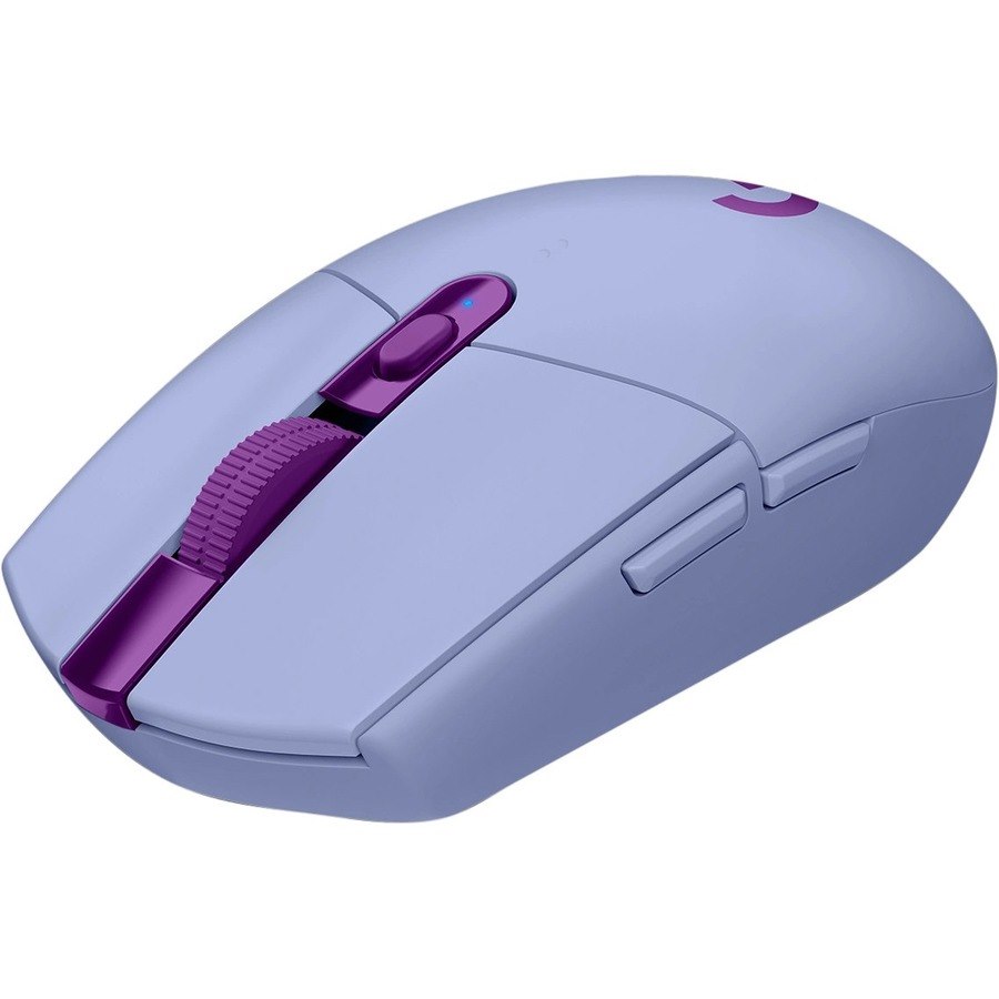 Logitech LIGHTSPEED G305 Gaming Mouse - Wi-Fi - USB - Optical - 6 Button(s) - Lilac