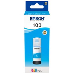 Epson 103 Ink Refill Kit - Cyan - Inkjet