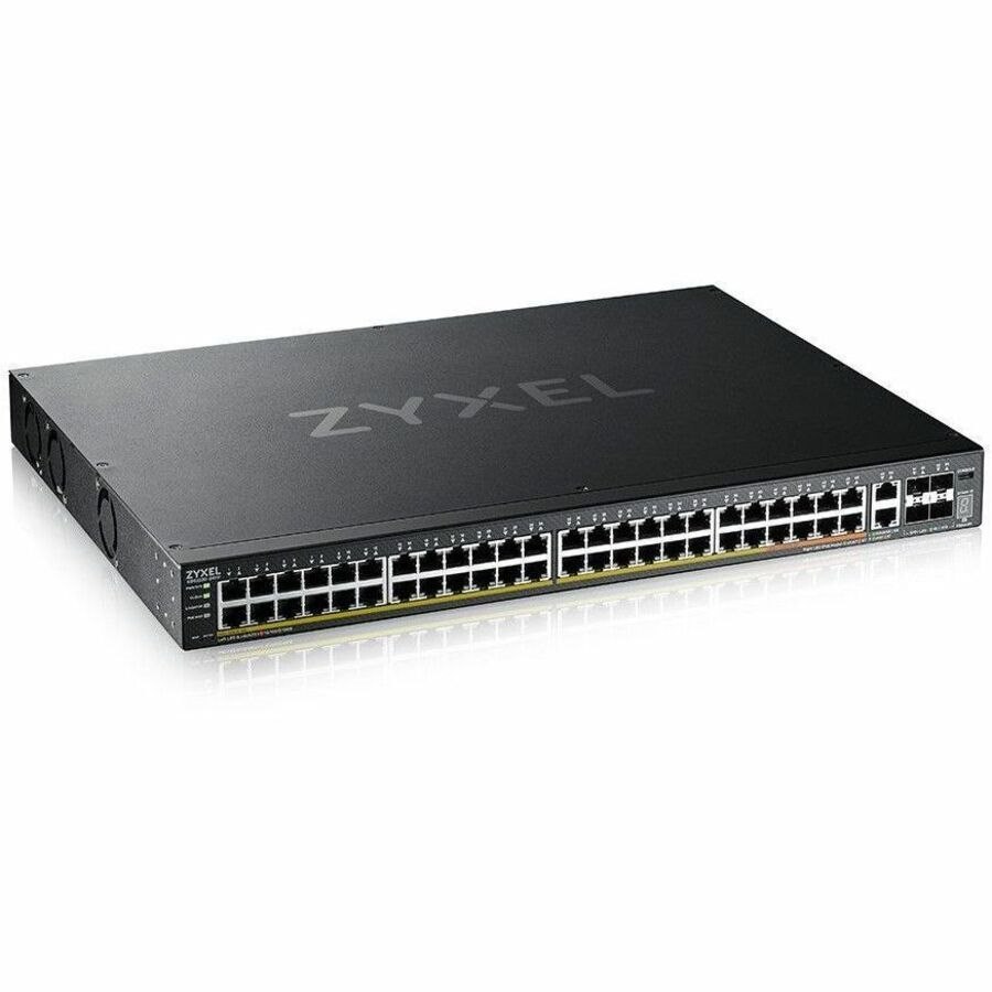 ZYXEL 2220 54 Ports Layer 3 Switch - Gigabit Ethernet, 2.5 Gigabit Ethernet, 5 Gigabit Ethernet, 10 Gigabit Ethernet - 100Base-X, 100/1000Base-T