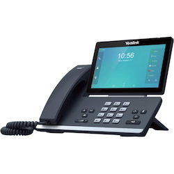 Yealink SIP-T58A IP Phone - Corded/Cordless - Corded/Cordless - Bluetooth, Wi-Fi - Wall Mountable, Desktop - Black