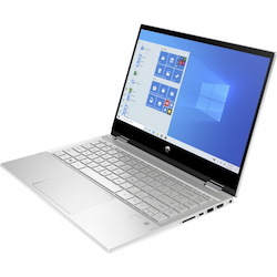 HP Pavilion x360 14-dw1000 14-dw1008T 14" Touchscreen Convertible 2 in 1 Notebook - Full HD - 1920 x 1080 - Intel Core i5 11th Gen i5-1135G7 Quad-core (4 Core) - 8 GB Total RAM - 256 GB SSD - Natural Silver