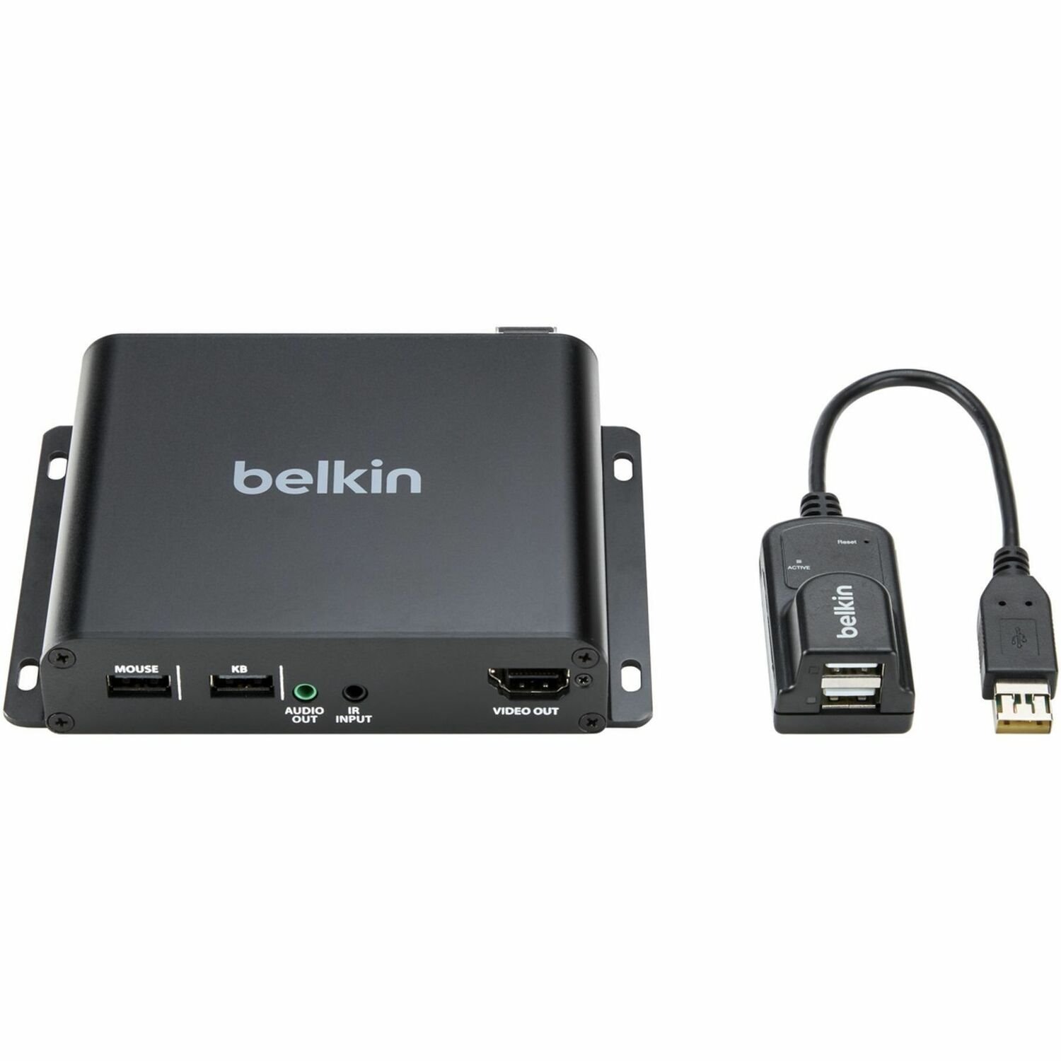 Belkin KVM Extender Receiver - Wired - TAA Compliant