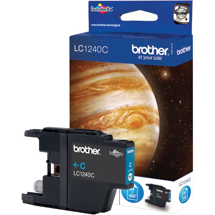 Brother LC1240C Original Inkjet Ink Cartridge - Cyan - 1 Pack