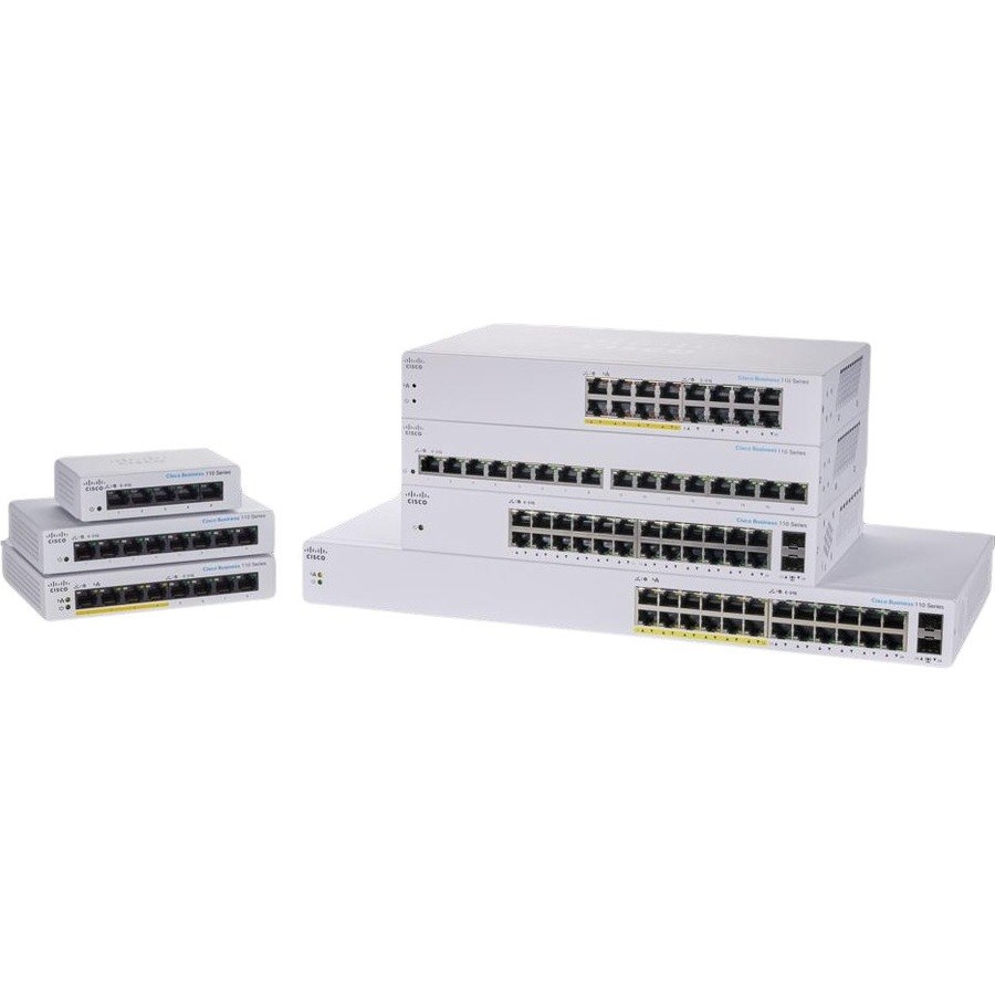 Cisco Business 110 CBS110-24PP Ethernet Switch