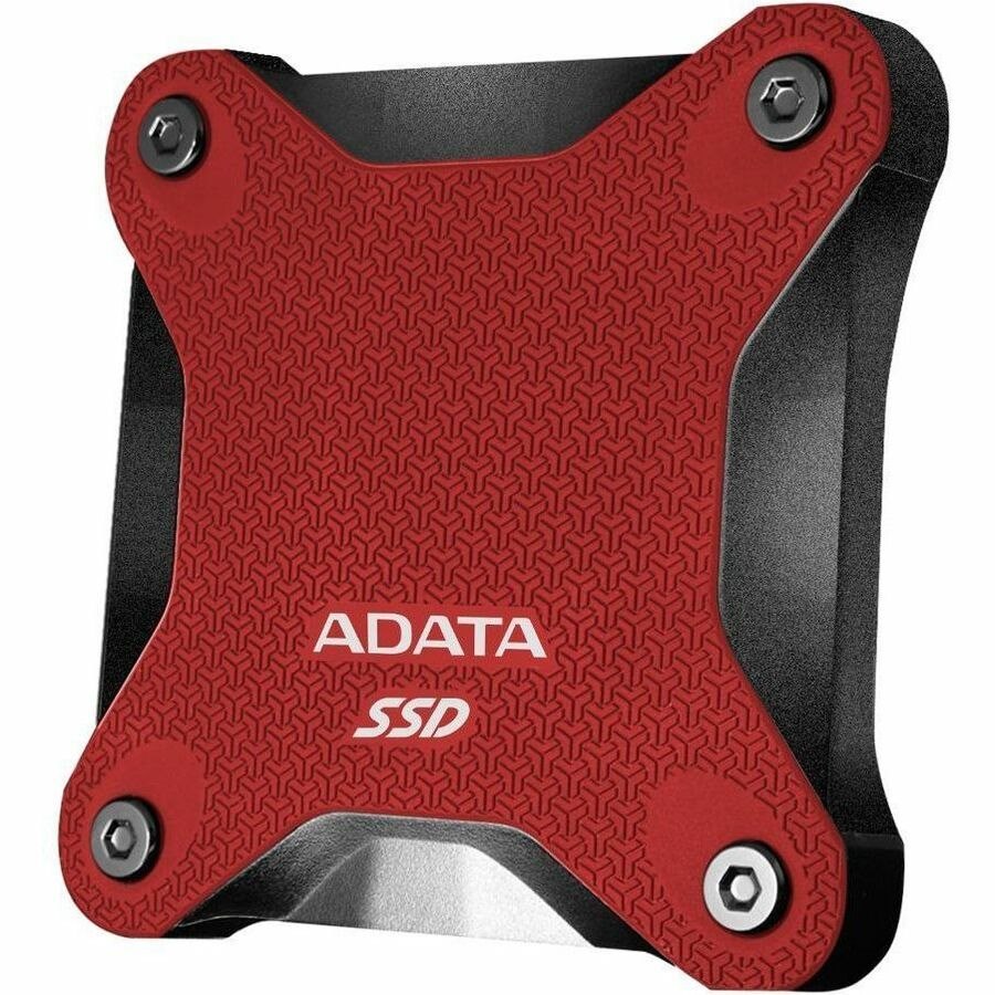 Adata SD600Q 240 GB Portable Solid State Drive - External - Red
