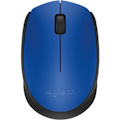 Logitech M171 Mouse - Radio Frequency - USB 2.0 - Optical - Blue