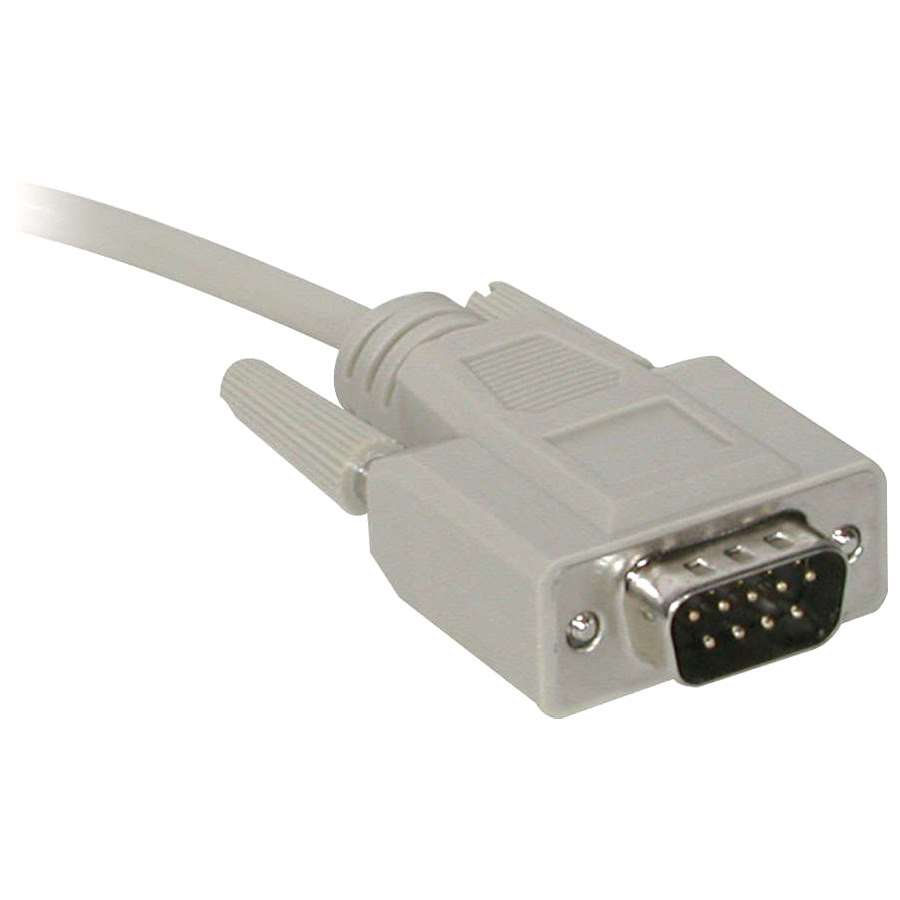 C2G 6ft DB9 M/F Extension Cable - Beige