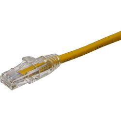 Axiom 40FT CAT6 UTP 550mhz Patch Cable Clear Snagless Boot (Yellow) - TAA Compliant