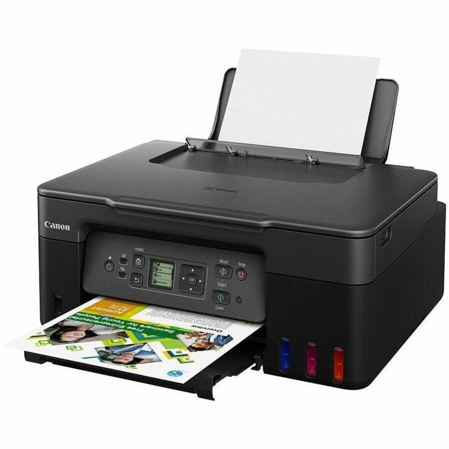 Canon PIXMA G3670 Wireless MegaTank Inkjet Multifunction Printer - Colour - Black