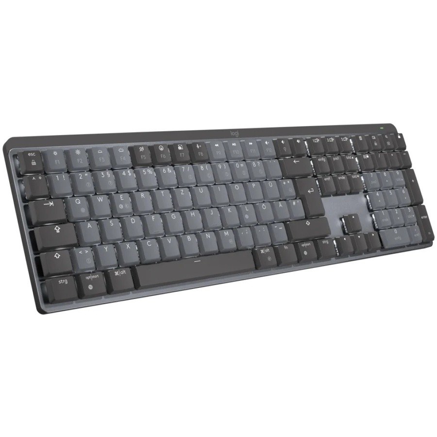 Logitech MX Mechanical Keyboard - Wireless Connectivity - French - AZERTY Layout - Graphite Grey