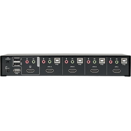 Tripp Lite by Eaton 4-Port HDMI/USB KVM Switch with Audio/Video and USB Peripheral Sharing