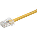 Monoprice ZEROboot Series Cat5e 24AWG UTP Ethernet Network Patch Cable, 50ft Yellow