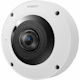 Wisenet XNF-9013RV 12 Megapixel Outdoor Network Camera - Color - Fisheye - White