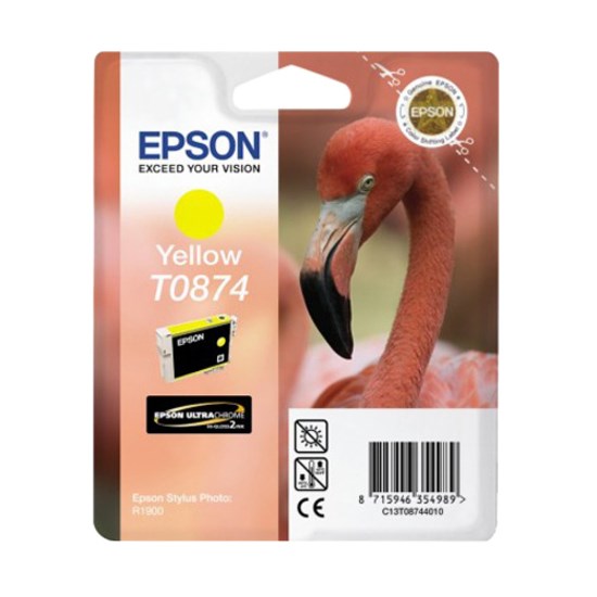 Epson UltraChrome T0874 Original Inkjet Ink Cartridge - Yellow Pack