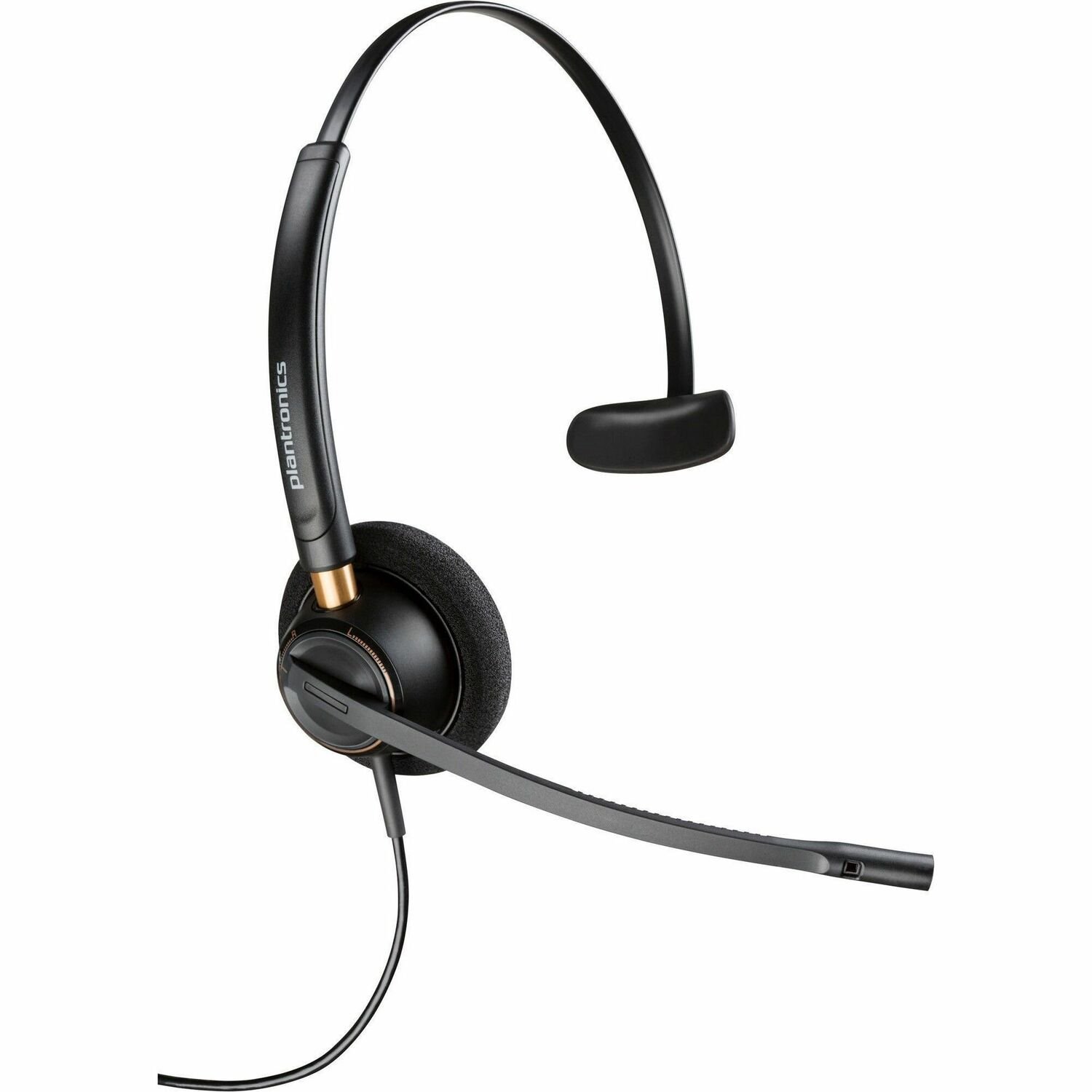 Poly EncorePro 510 Wired Over-the-head Mono Headset - Black