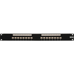 Tripp Lite by Eaton 16-Port Fiber Patch Panel, 1U (LC/LC), Multimode or Singlemode