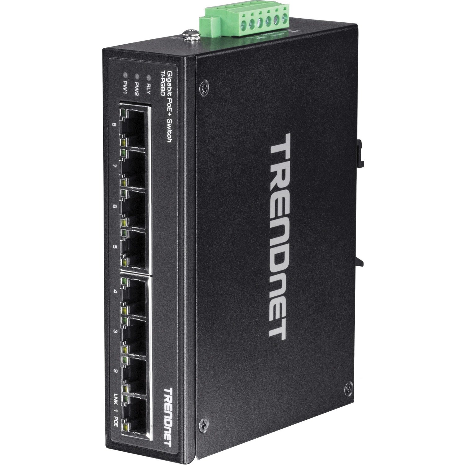 TRENDnet TI-PG80 8 Ports Ethernet Switch - Gigabit Ethernet - 1000Base-T